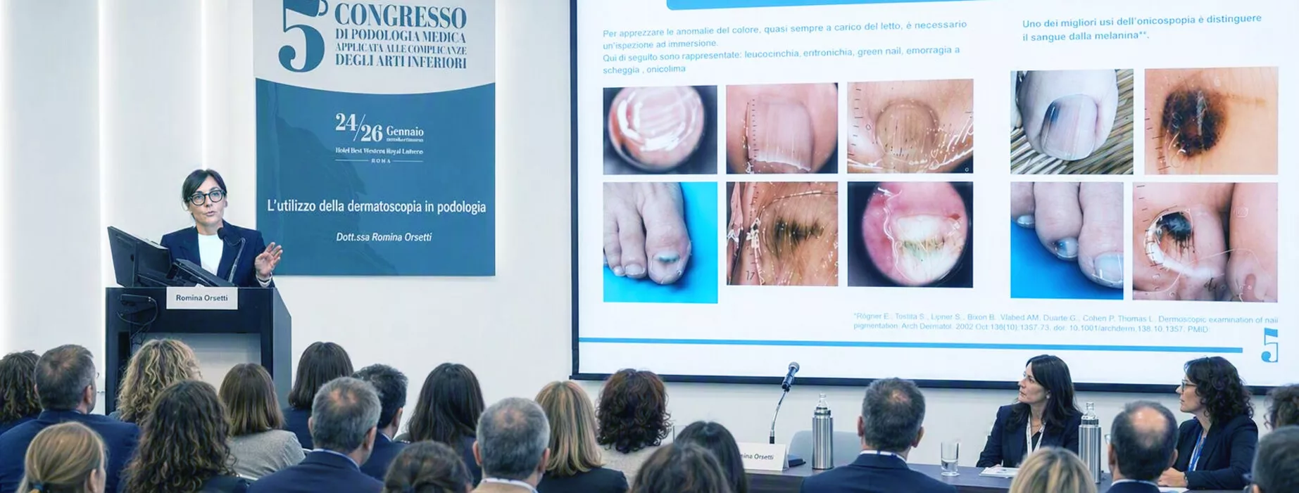 La Dott.ssa Romina Orsetti relatrice a un congresso specialistico